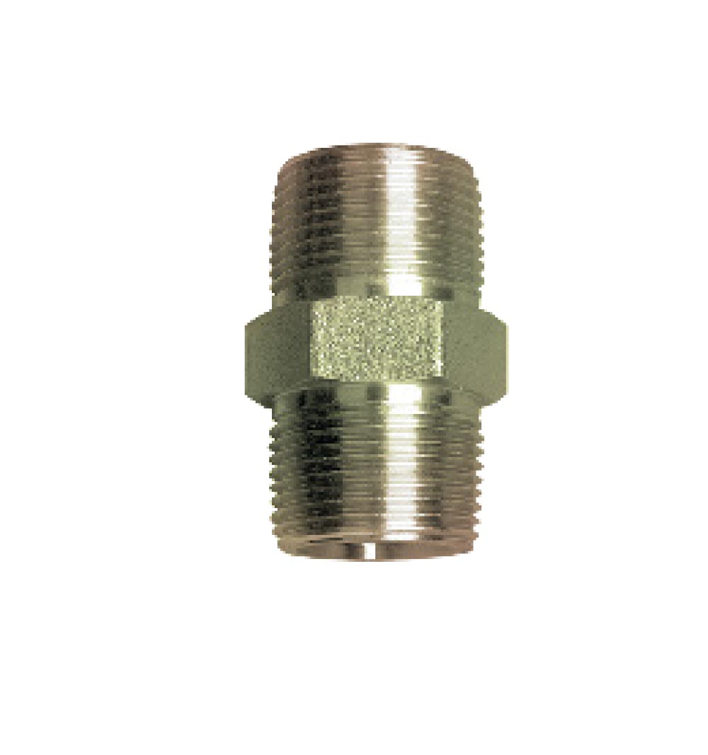 RACCORD EN ACIER – Mamelon hexagonal (MNPT)