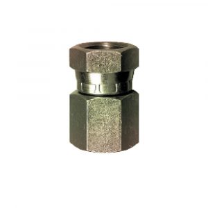STEEL FITTING - Female Connector swivel (MNPT x NPSW)