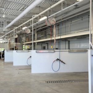Separation plastic walls