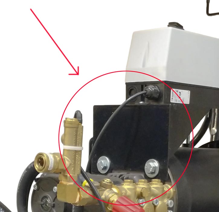 Support for electrical box - Frame 56C