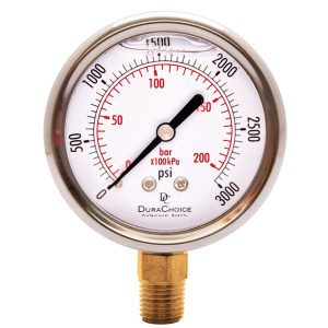Bottom Mount Gauge 5000 PSI