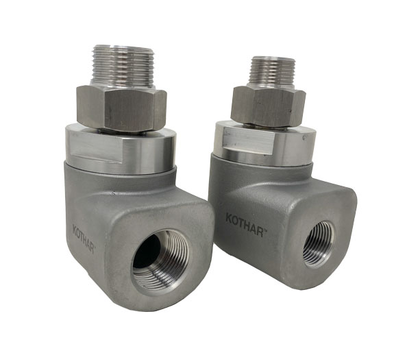Pivotant 90° à 4 roulements – Kothar - 3/4 NPT  -  1’’ NPT