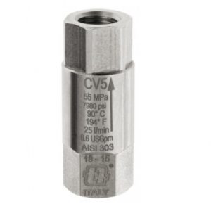 Clapet anti-retour – Mecline – 90°C/194°F – CV5