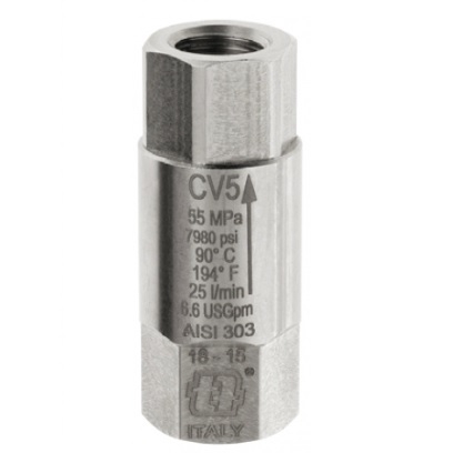 Clapet anti-retour – Mecline – 90°C/194°F – CV5