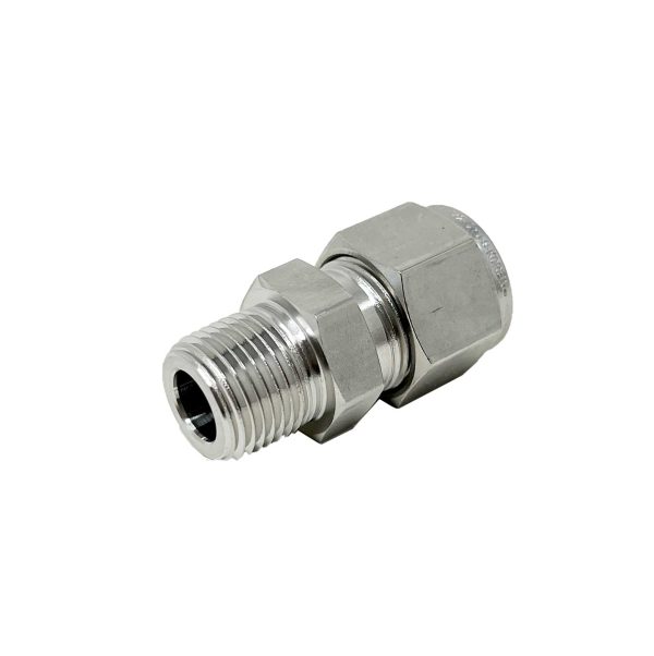 COMPRESSION FITTING | Tube 1/2" To Male | Male Connector 3/8" - Image 2