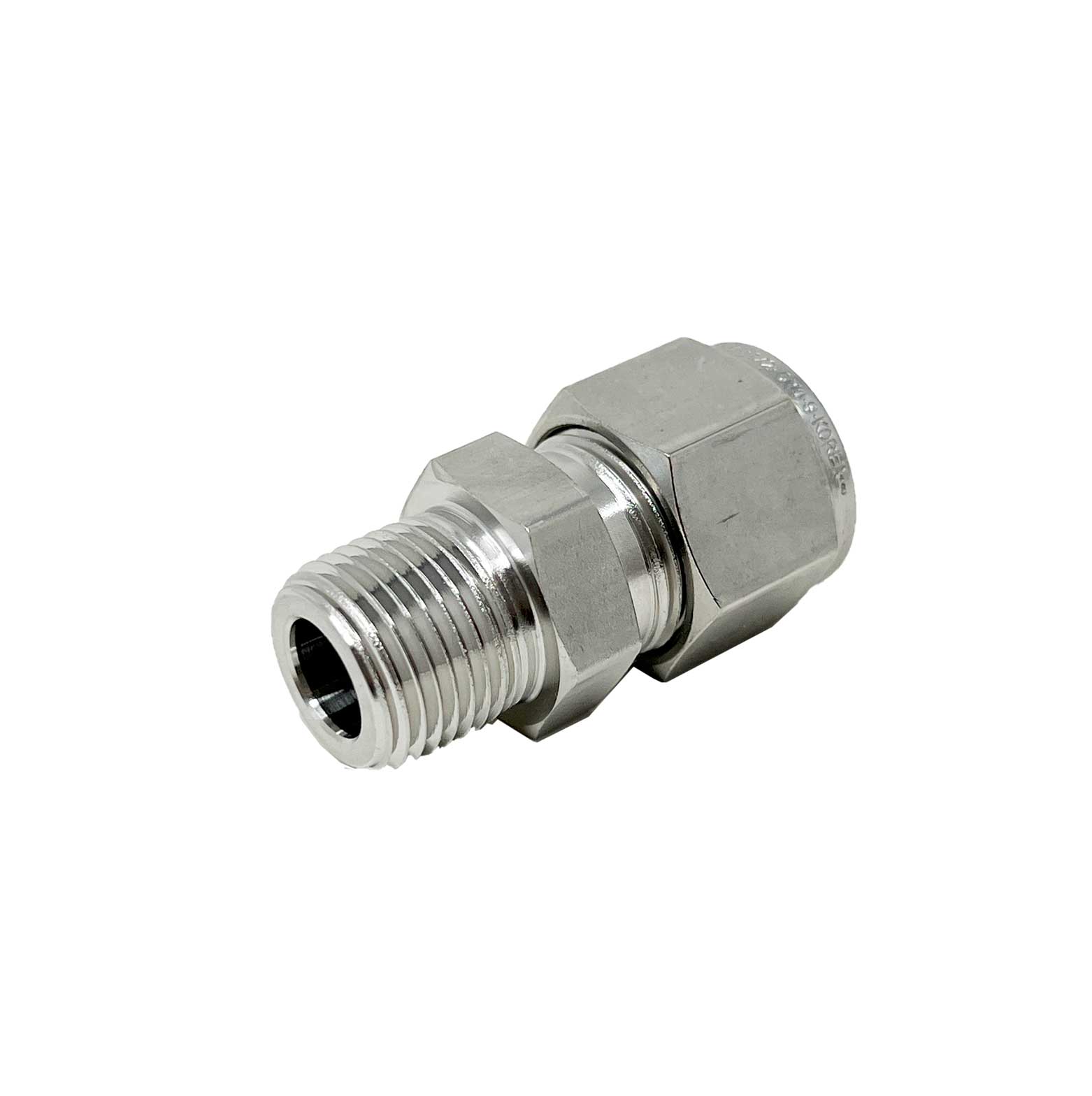 COMPRESSION FITTING | Tube 1/2" To Male | Male Connector 3/8" - Image 2