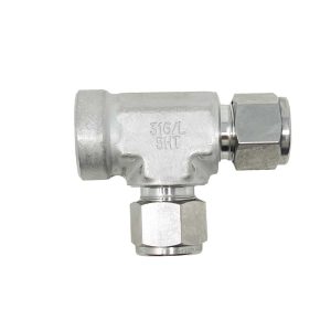 Tube To Female Pipe 3/4" | Female RUN Tee 3/4"
