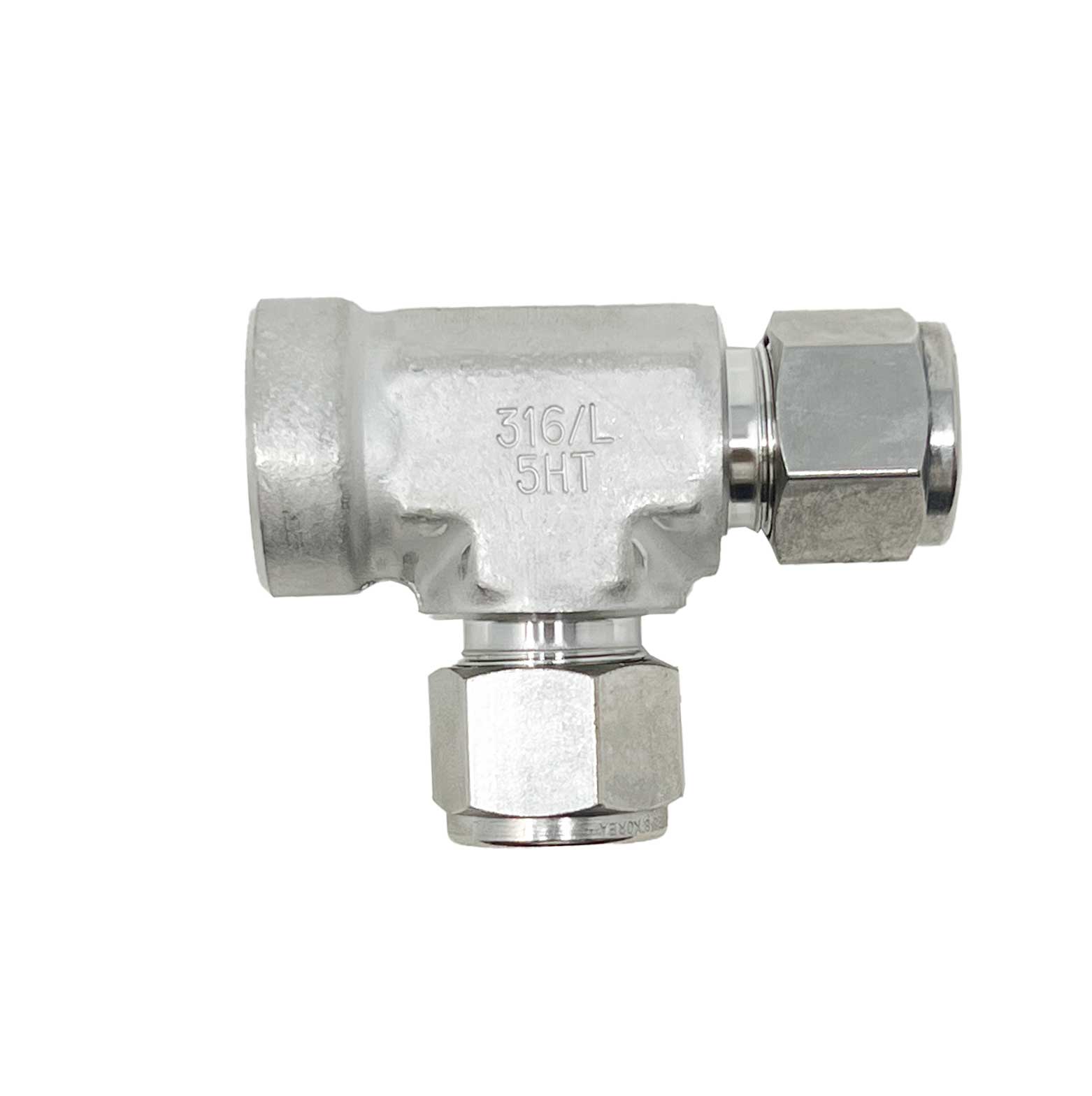 Tube To Female Pipe 3/4" | Female RUN Tee 3/4"