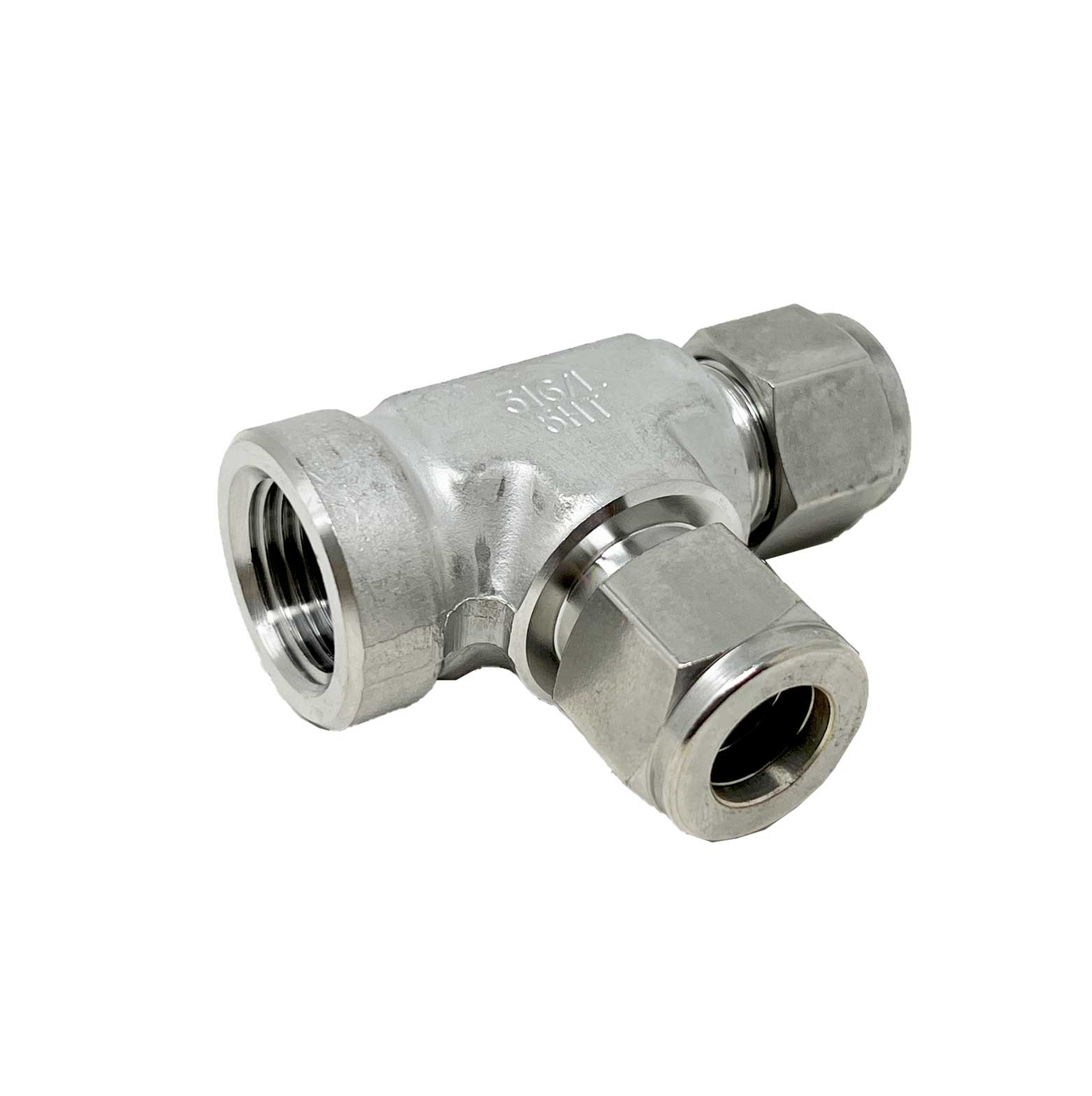Tube To Female Pipe 3/4" | Female RUN Tee 3/4" - Image 2