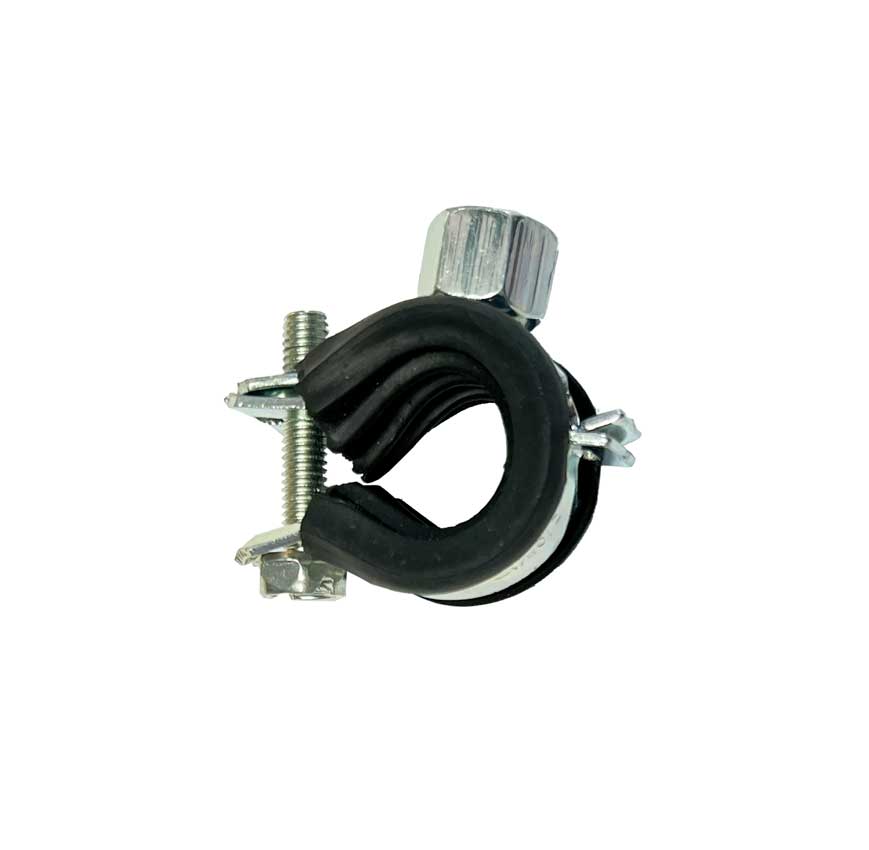 Pipe Clamp Cushion Holder | 1/2 with threaded 3/8