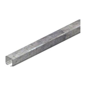 Rail en C Standard en acier galvanisé 10'
